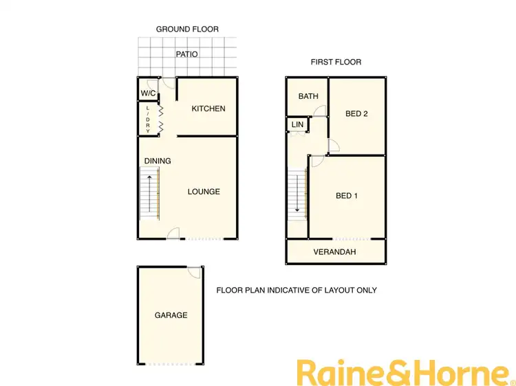 Floorplan of Homely townhouse listing, 1/43 Maranda Street, Shailer Park QLD 4128