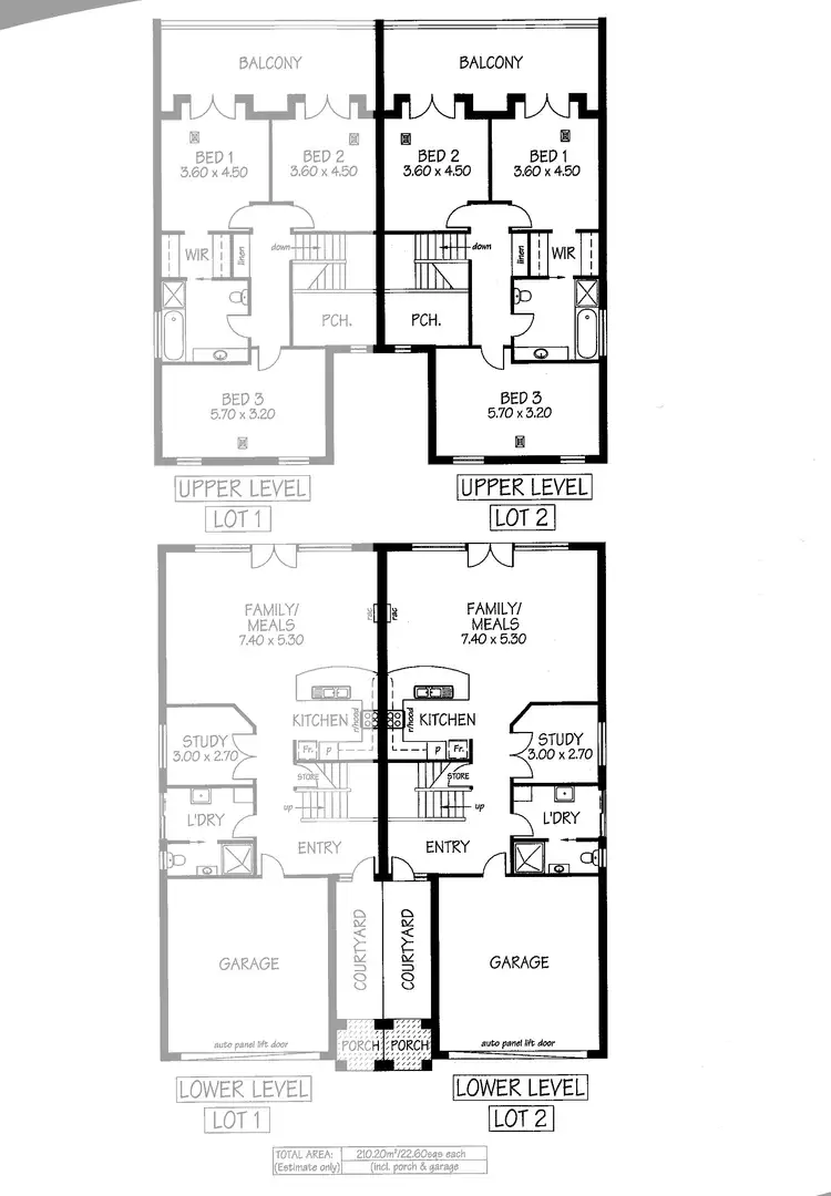 Floorplan of Homely house listing, 2/19 Simmons Crescent, Flinders Park SA 5025