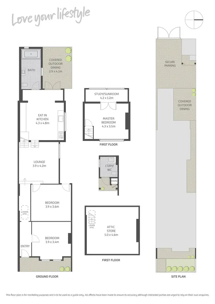 Floorplan of Homely house listing, 35 Pine Street, Newtown NSW 2042