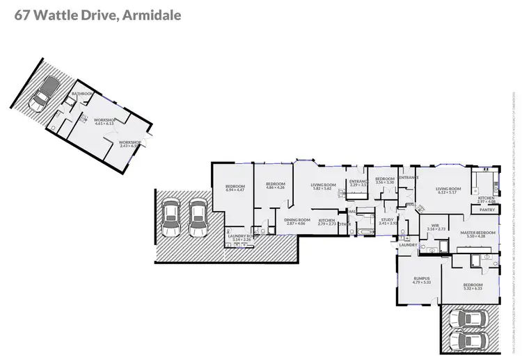 Floorplan of Homely rural property listing, 67 Wattle Drive, Armidale NSW 2350