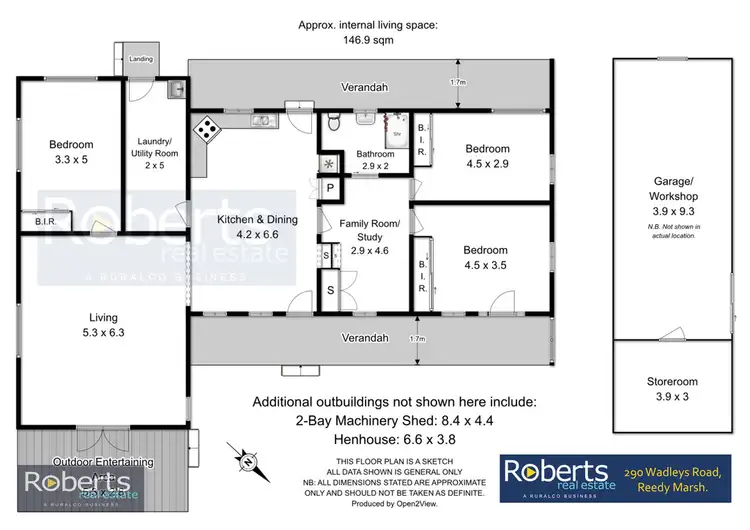 Floorplan of Homely house listing, 290 Wadleys Road, Reedy Marsh TAS 7304