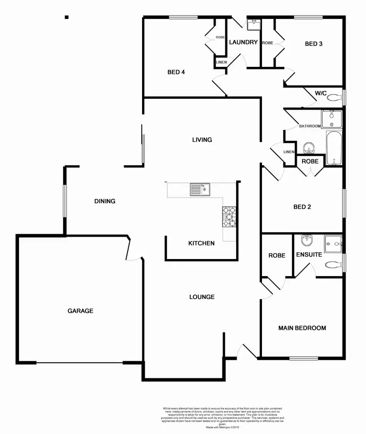 Floorplan of Homely house listing, 77 Clayton Crescent, Rutherford NSW 2320