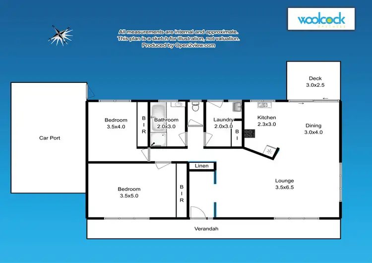 Floorplan of Homely house listing, 6 Walton St, West Launceston TAS 7250
