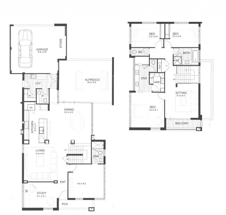Floorplan of Homely house listing, 15 Pinnata Mews, Churchlands WA 6018