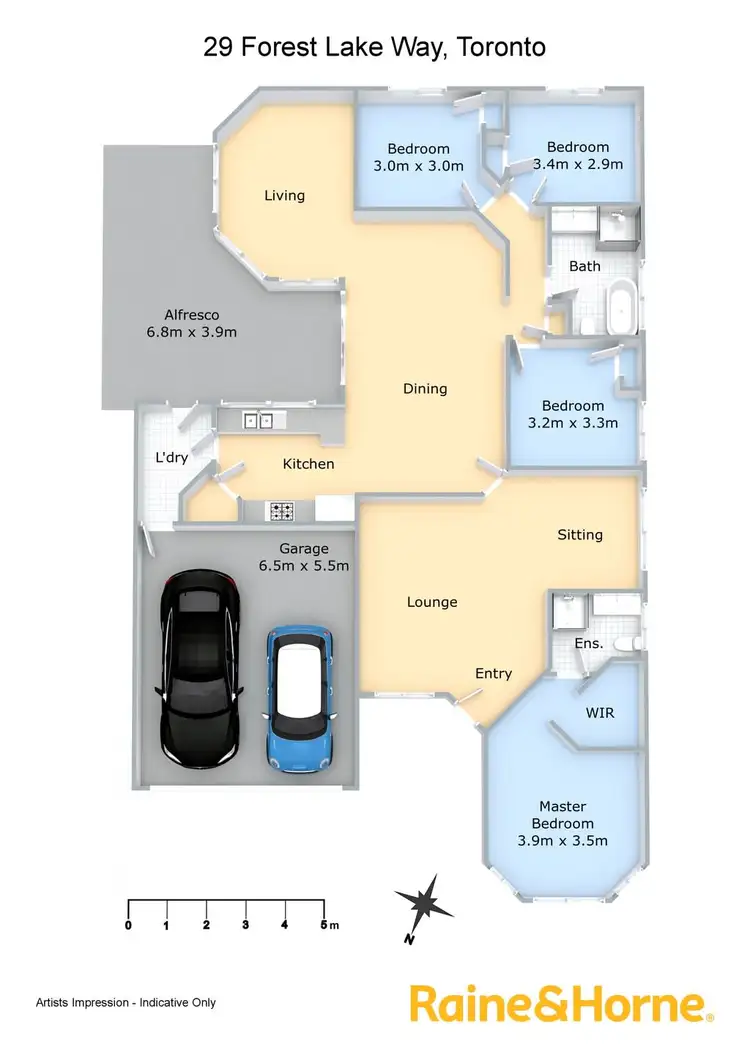 Floorplan of Homely house listing, 29 Forest Lake Way, Toronto NSW 2283