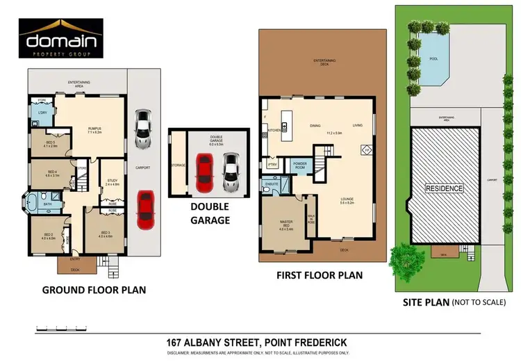 Floorplan of Homely house listing, 167 Albany Street, Point Frederick NSW 2250