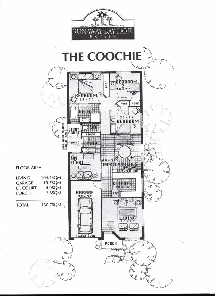 Floorplan of Homely house listing, 2 Bernini Drive, Coombabah QLD 4216