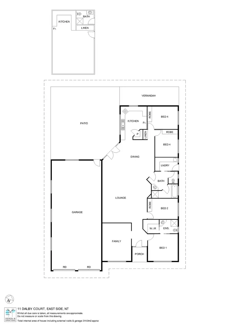Floorplan of Homely house listing, 11 DALBY COURT, East Side NT 870