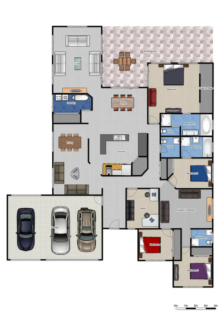 Floorplan of Homely house listing, 43-45 Wallaroo Court, Greenbank QLD 4124