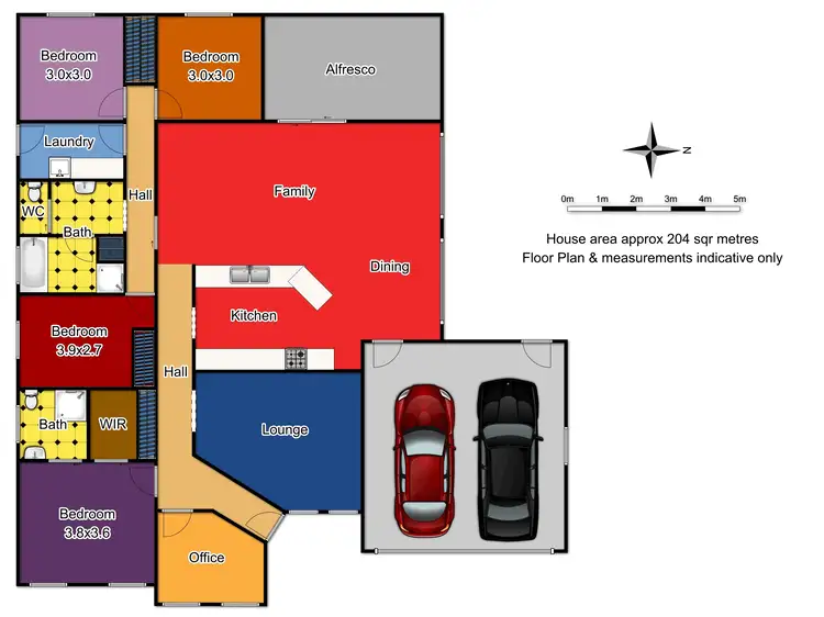 Floorplan of Homely house listing, 24 Catania Street, Orange NSW 2800