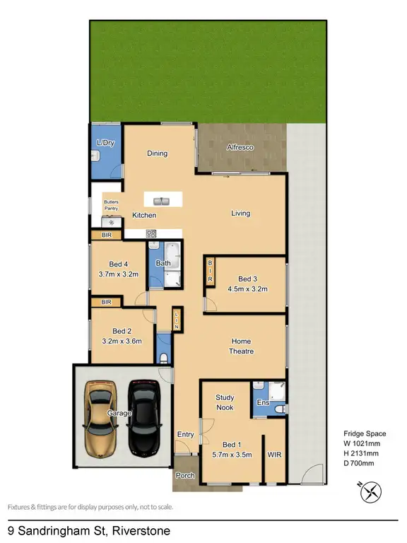 Floorplan of Homely house listing, 9 Sandringham Street, Riverstone NSW 2765