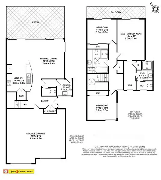 Floorplan of Homely villa listing, 5B Barbara Crescent, Denhams Beach NSW 2536