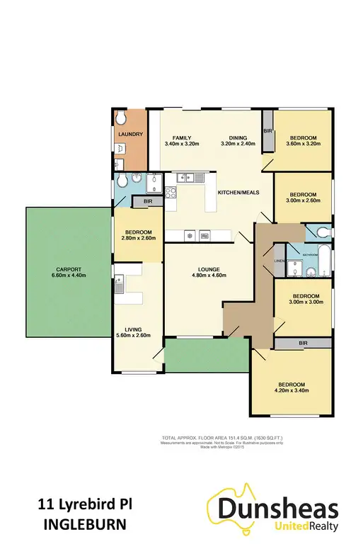 Floorplan of Homely house listing, 11 Lyrebird Place, Ingleburn NSW 2565