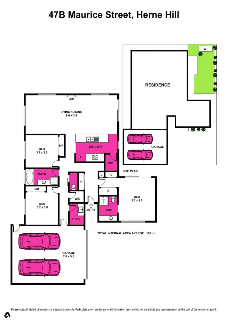 Floorplan of Homely house listing, 47B Maurice Street, Herne Hill VIC 3218
