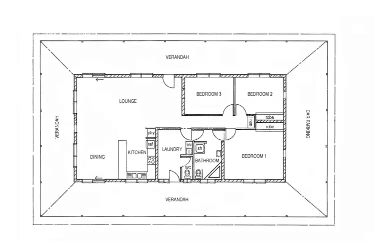 Floorplan of Homely house listing, 76 Trepang Road, Herbert NT 836
