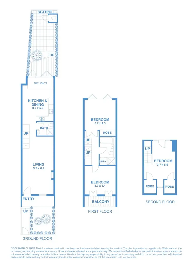 Floorplan of Homely terrace listing, 113 Barcom Avenue, Darlinghurst NSW 2010