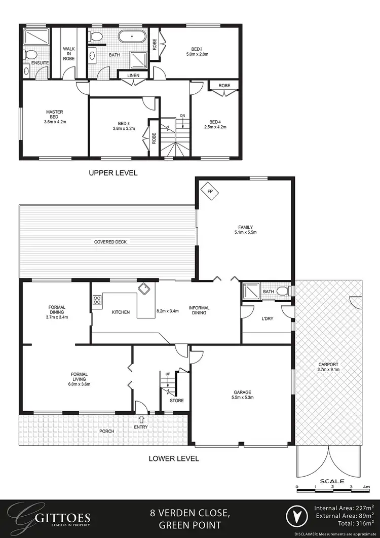 Floorplan of Homely house listing, 8 Verden Close, Green Point NSW 2251