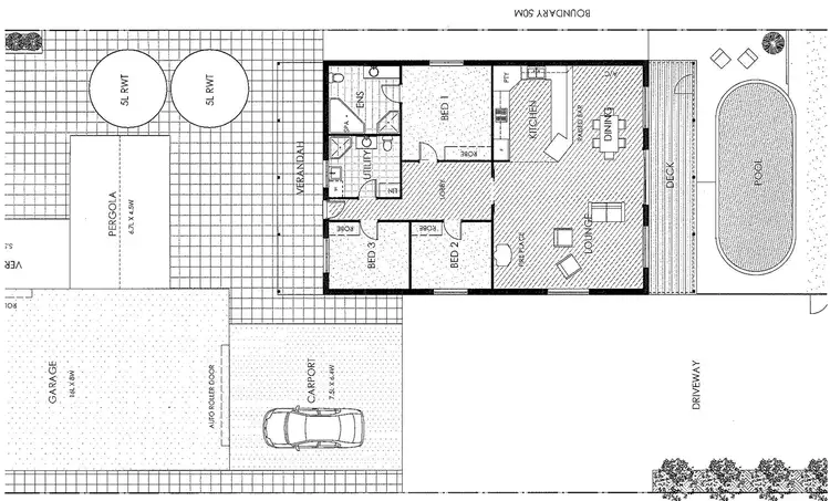 Floorplan of Homely house listing, 49 Flinders Avenue, Coffin Bay SA 5607