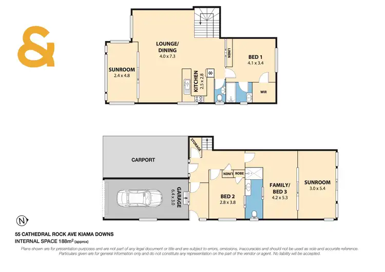 Floorplan of Homely house listing, 55 Cathedral Rocks Avenue, Kiama Downs NSW 2533