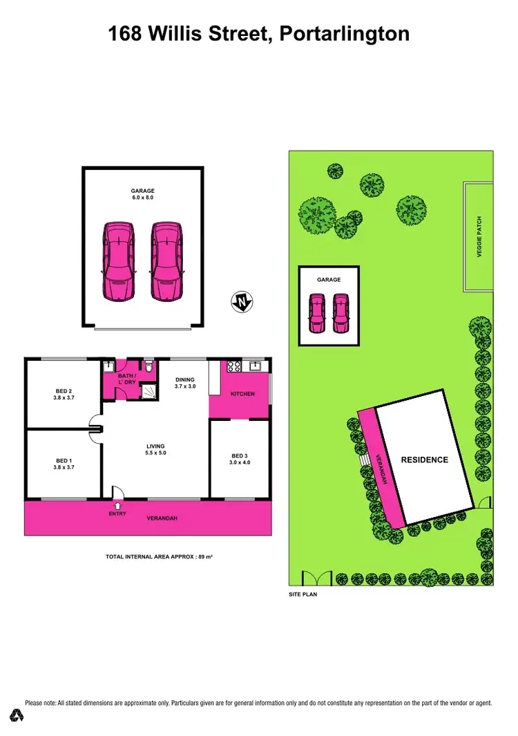 Floorplan of Homely house listing, 168 Willis Street, Portarlington VIC 3223