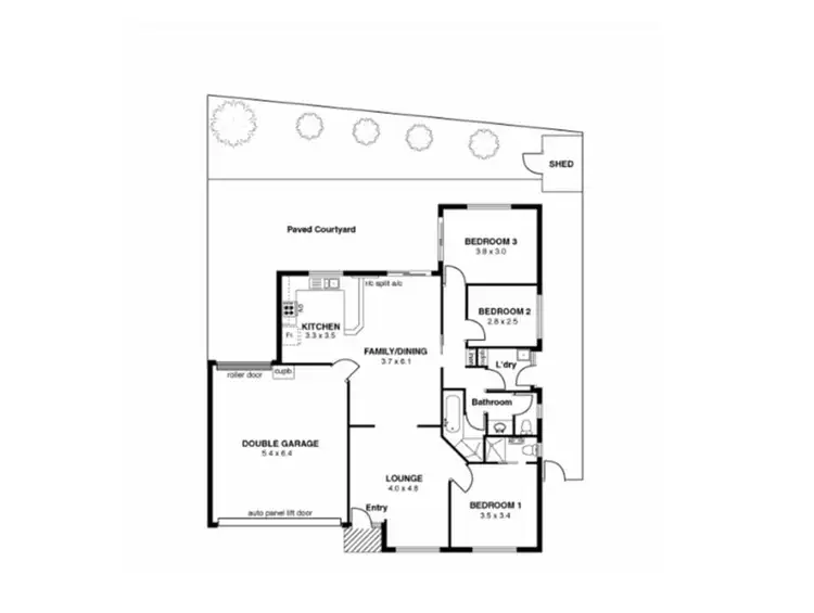 Floorplan of Homely house listing, 32A Bray Avenue, Semaphore Park SA 5019