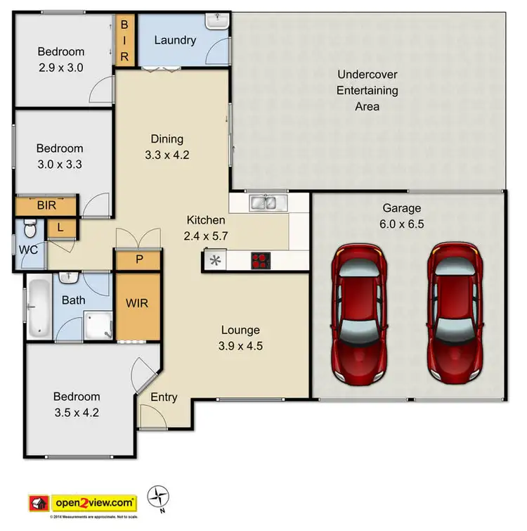 Floorplan of Homely house listing, 20 Gosha Close, Rooty Hill NSW 2766