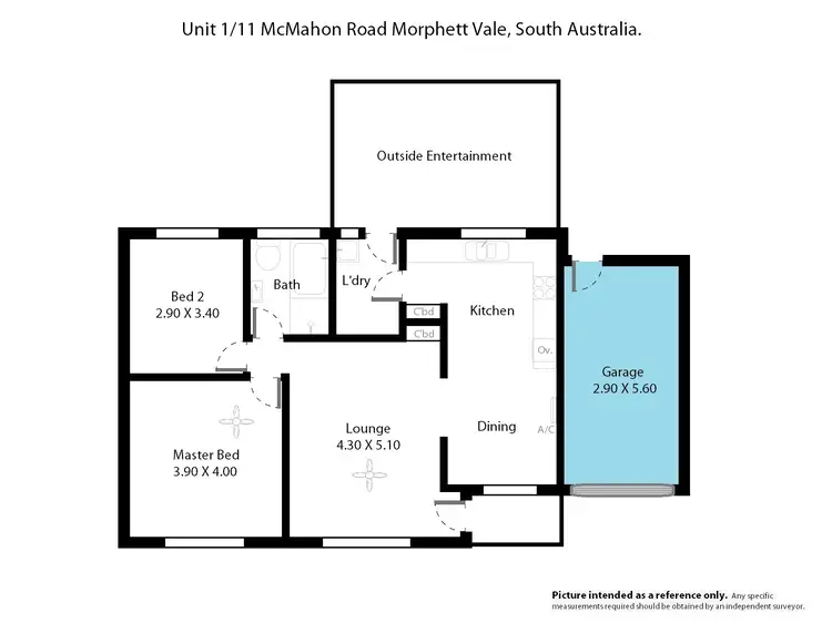 Floorplan of Homely unit listing, 1-11 McMahon Road, Morphett Vale SA 5162