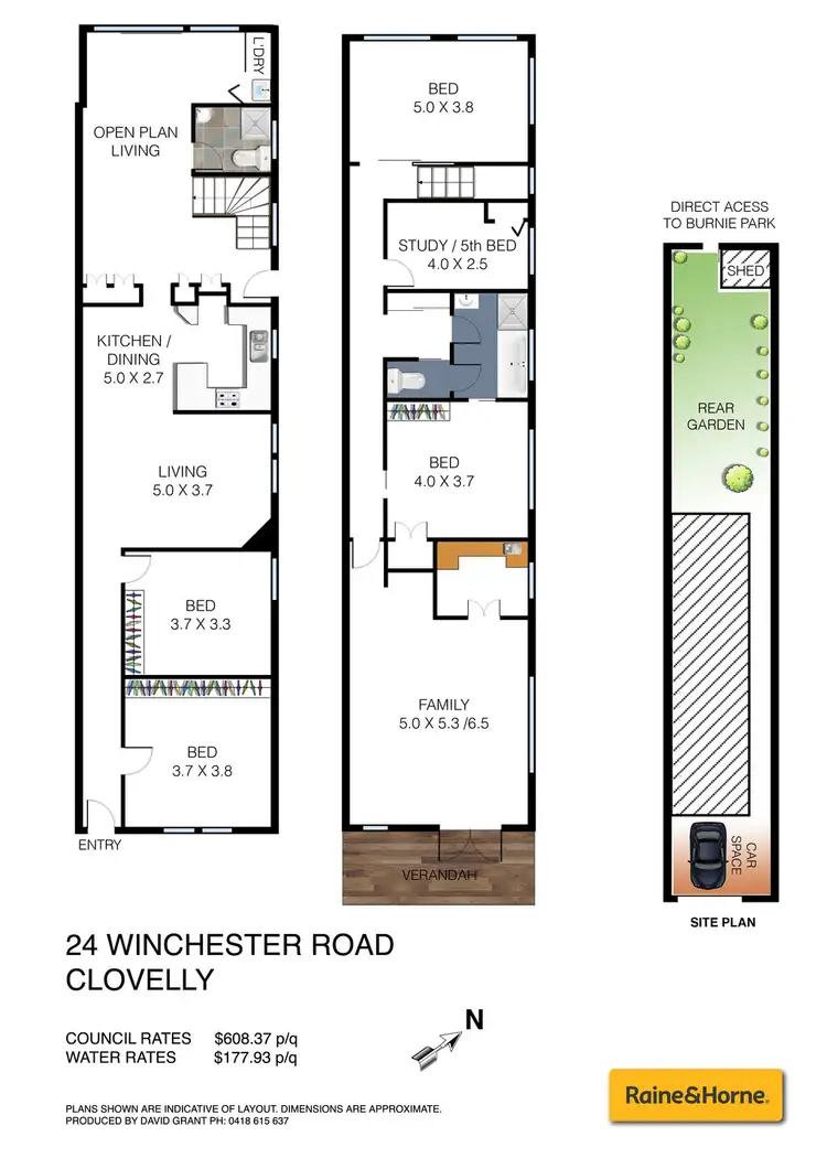 Floorplan of Homely house listing, 24 Winchester Road, Clovelly NSW 2031