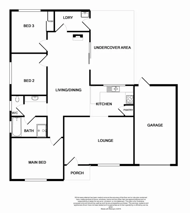 Floorplan of Homely house listing, 22 Cedar Close, Metford NSW 2323