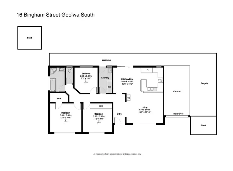 Floorplan of Homely house listing, 16 Bingham Street, Goolwa SA 5214