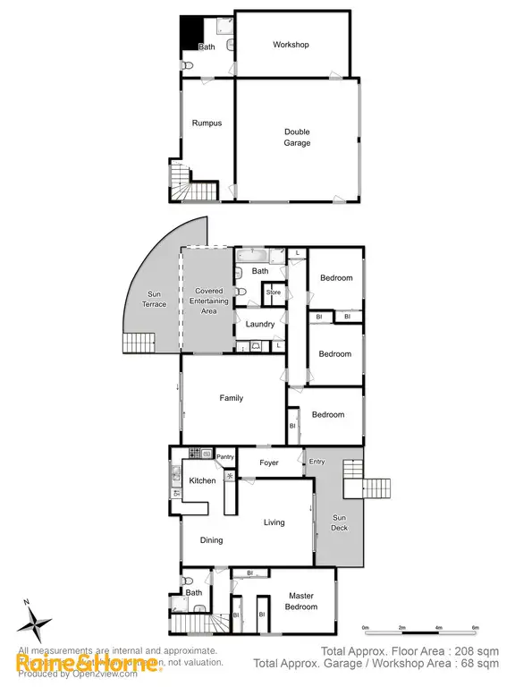 Floorplan of Homely house listing, 43 Diamond Drive, Blackmans Bay TAS 7052