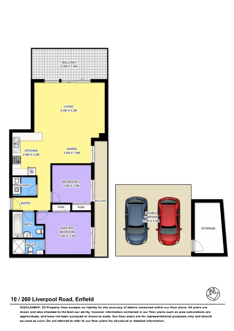 Floorplan of Homely apartment listing, 10/260-264 Liverpool Road, Enfield NSW 2136
