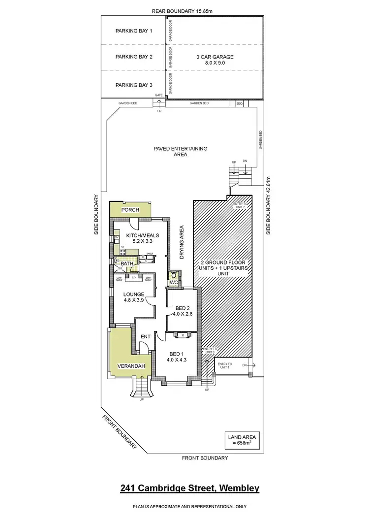 Floorplan of Homely house listing, 241 Cambridge Street, Wembley WA 6014