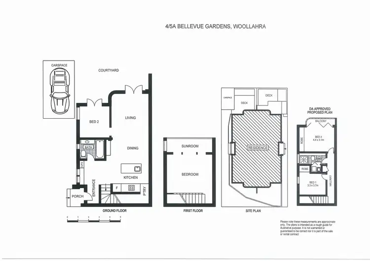 Floorplan of Homely apartment listing, 4/5a Bellevue Gardens, Bellevue Hill NSW 2023