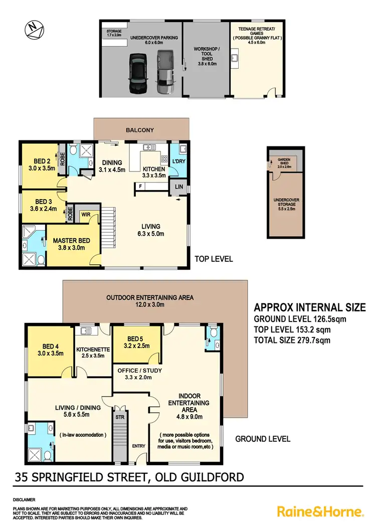 Floorplan of Homely house listing, 35 Springfield St, Guildford NSW 2161