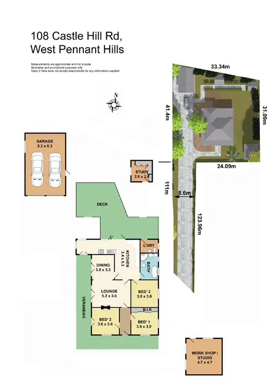 Floorplan of Homely house listing, 108 Castle Hill Road, West Pennant Hills NSW 2125