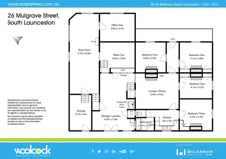 Floorplan of Homely house listing, 26-26a Mulgrave St, South Launceston TAS 7249