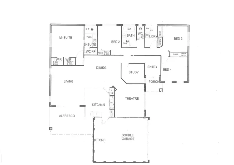Floorplan of Homely house listing, 115A Manning Road, Manning WA 6152