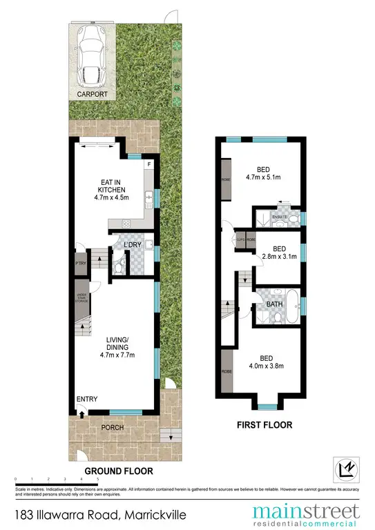 Floorplan of Homely house listing, 183 Illawarra Road, Marrickville NSW 2204