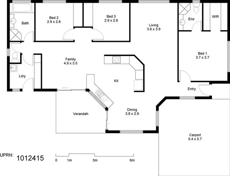 Floorplan of Homely house listing, Address available on request