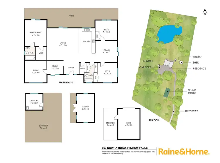 Floorplan of Homely house listing, 869 Nowra Road, Fitzroy Falls NSW 2577