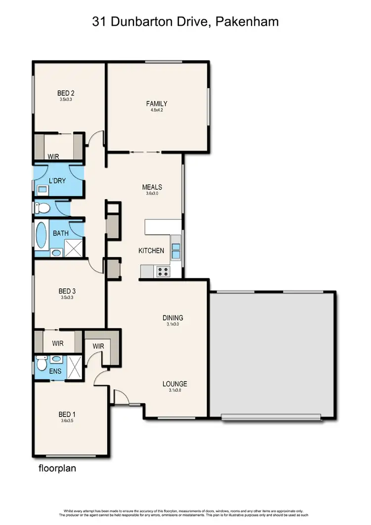 Floorplan of Homely house listing, 31 Dunbarton Drive, Pakenham VIC 3810