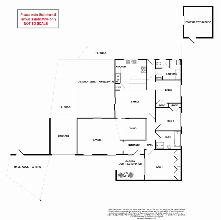 Floorplan of Homely house listing, 4 Glen Court, Ferndale WA 6148