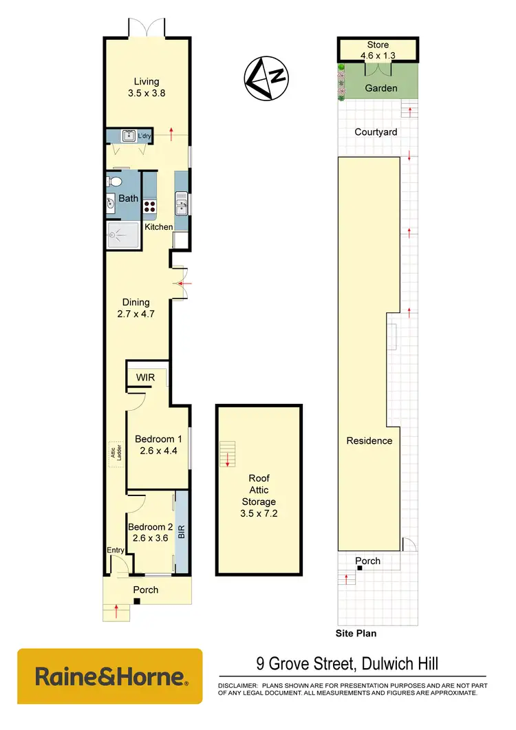 Floorplan of Homely house listing, 9 Grove Street, Dulwich Hill NSW 2203