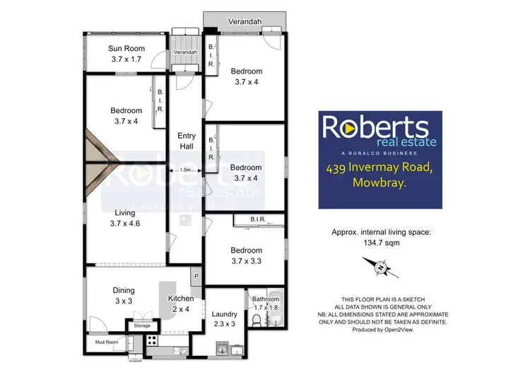 Floorplan of Homely house listing, 1/439 Invermay Road, Mowbray TAS 7248