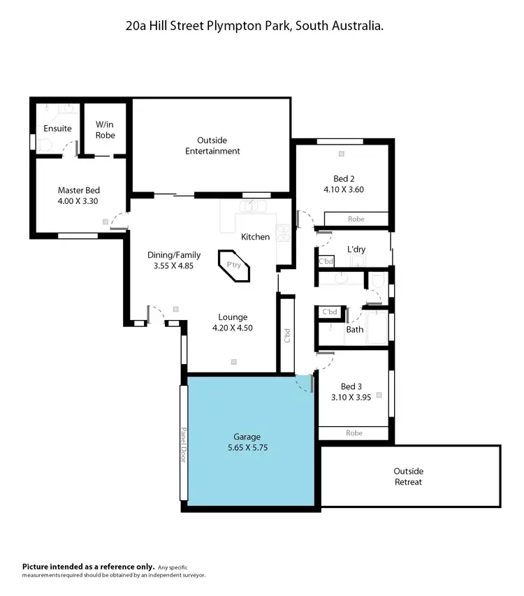 Floorplan of Homely house listing, 20a Hill Street, Plympton Park SA 5038