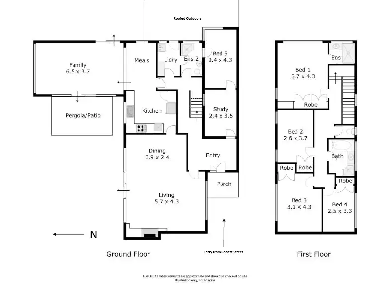 Floorplan of Homely house listing, 8 Robert Street, Dalkeith WA 6009