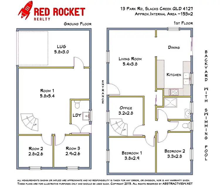 Floorplan of Homely house listing, 13 Park Road, Slacks Creek QLD 4127