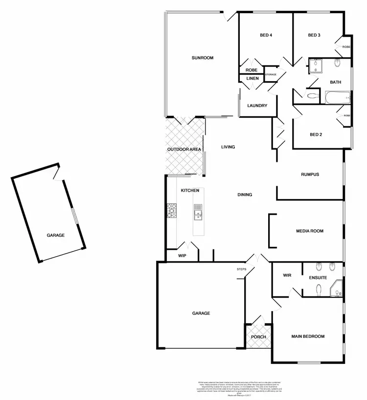 Floorplan of Homely house listing, 11 Weemala Close, Aberglasslyn NSW 2320