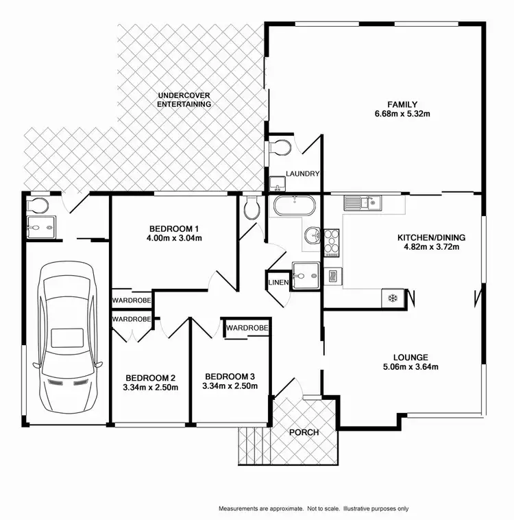 Floorplan of Homely house listing, 9 Bottlebrush Avenue, Bradbury NSW 2560